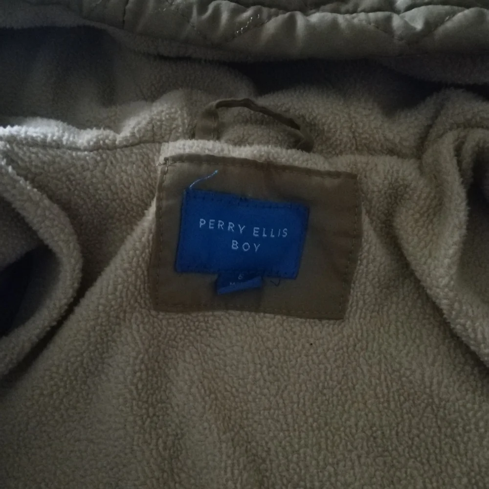 🔥3/$70 Perry Ellis Quilted Brown Kids Jacket